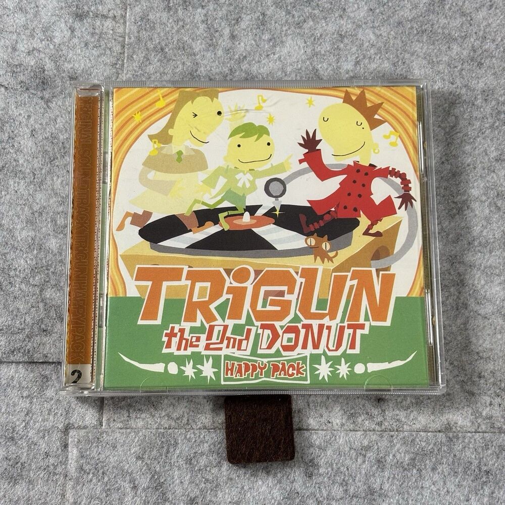 Trigun The 2nd Donut Happy Pack CD Soundtrack Japanese Anime MiCA-0049